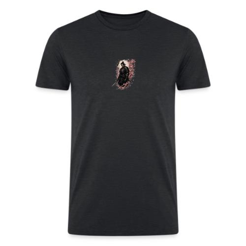 Samurai cherry blossoms - Men’s Tri-Blend Organic T-Shirt