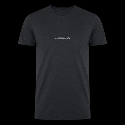 'Black' Aesthetic Anarchy - Men’s Tri-Blend Organic T-Shirt