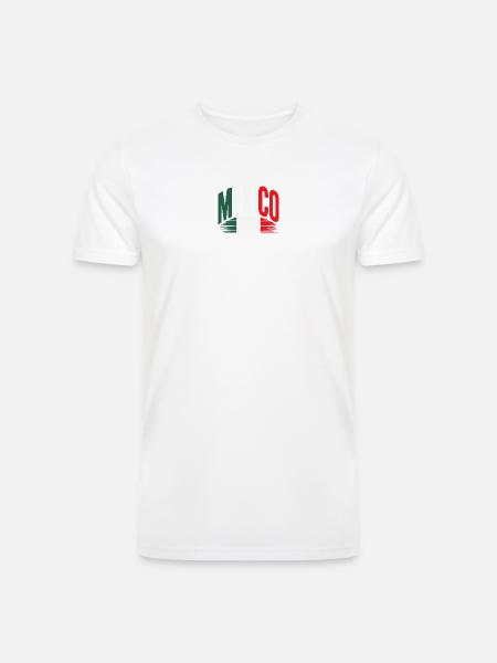 Mexico Flag - Men’s Tri-Blend Organic T-Shirt -