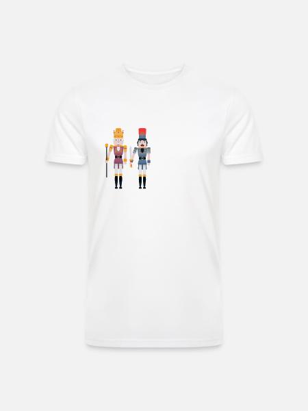 Funny Nutcracker Saying - Men’s Tri-Blend Organic T-Shirt - 