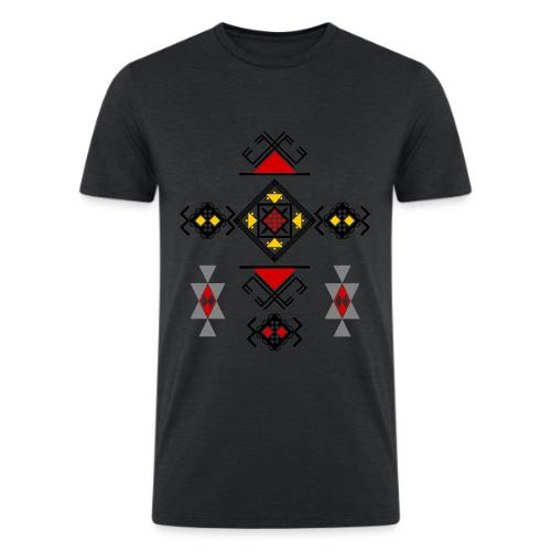Amazigh Symbols - Men’s Tri-Blend Organic T-Shirt