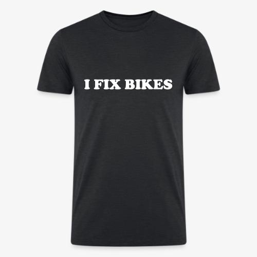 i fix bikes - Men’s Tri-Blend Organic T-Shirt