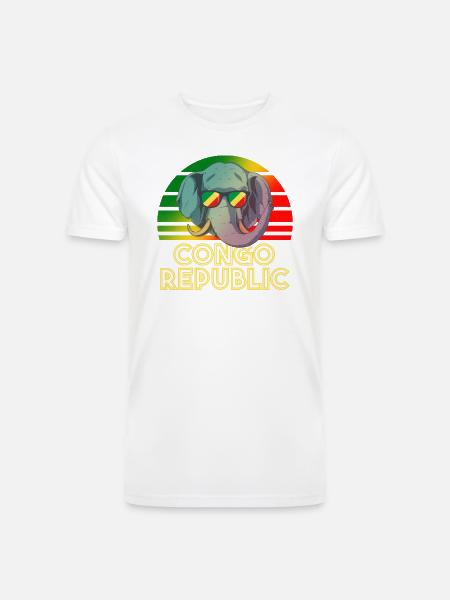 Congo Republic - Men’s Tri-Blend Organic T-Shirt -
