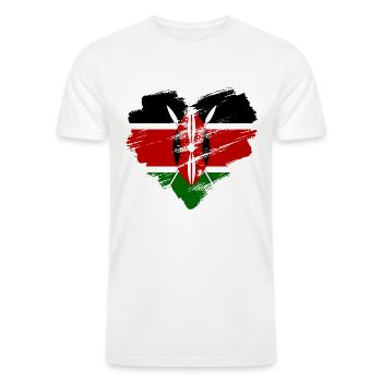 Kenya - Men’s Tri-Blend Organic T-Shirt -  - Front