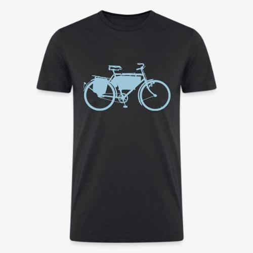 swiss_army_bike_bw - Men’s Tri-Blend Organic T-Shirt