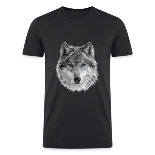 Frost-Eyed Alpha - Men’s Tri-Blend Organic T-Shirt