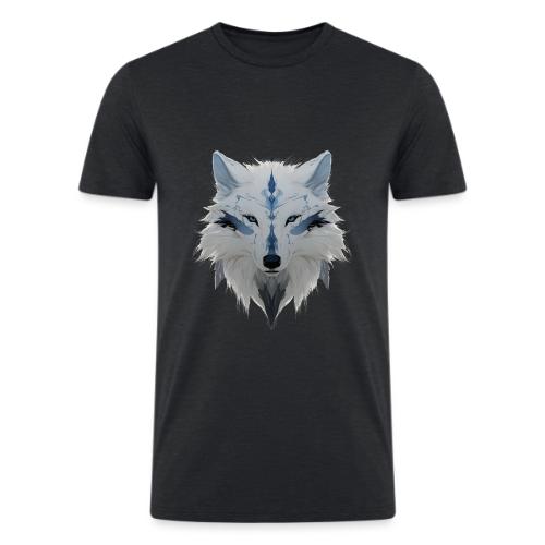 Ivory Grace Wolf - Men’s Tri-Blend Organic T-Shirt