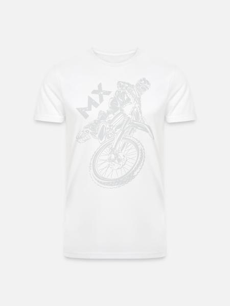 Motocross MX Rider - Men’s Tri-Blend Organic T-Shirt - 