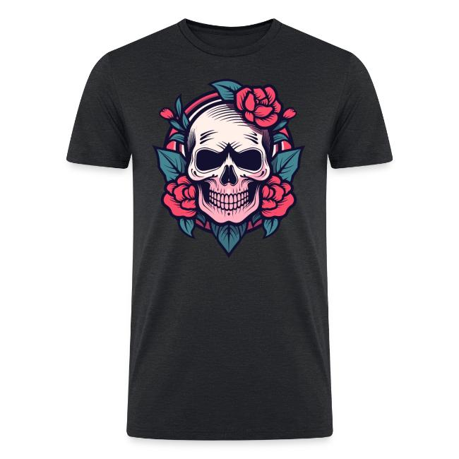 Rose Skull Tattoo