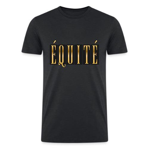 Golden Fairness - Men’s Tri-Blend Organic T-Shirt