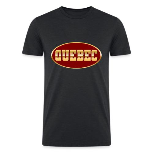 Quebec Gleams - Men’s Tri-Blend Organic T-Shirt
