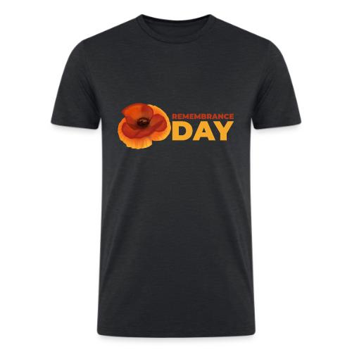 Remembrance Day - Men’s Tri-Blend Organic T-Shirt