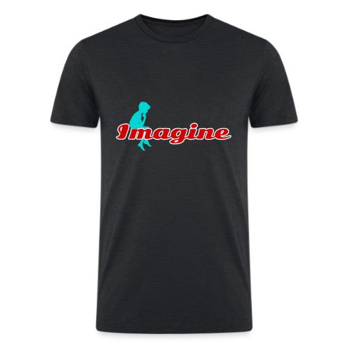 Imagine – Inspire Creativity & Dreams - Men’s Tri-Blend Organic T-Shirt