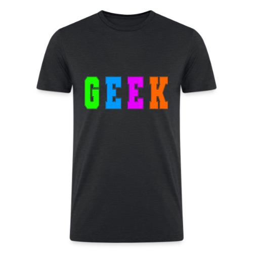 Certified Geek Mode - Men’s Tri-Blend Organic T-Shirt