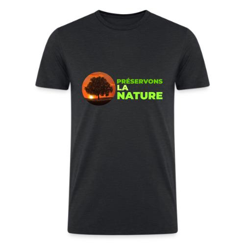 Nature protection - Men’s Tri-Blend Organic T-Shirt