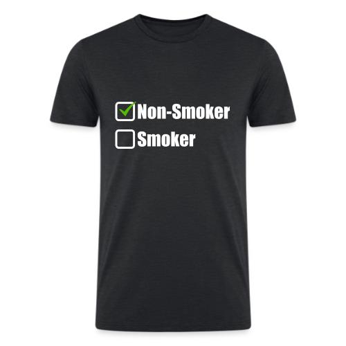 Non-smoker - Men’s Tri-Blend Organic T-Shirt