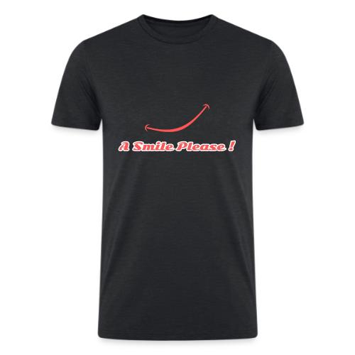 A Smile Please! - Men’s Tri-Blend Organic T-Shirt