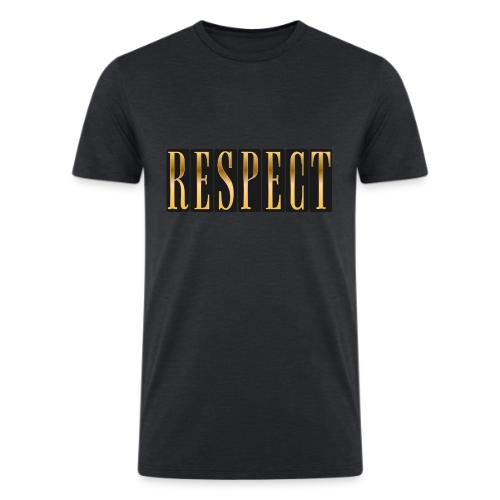 Golden Respect - Men’s Tri-Blend Organic T-Shirt