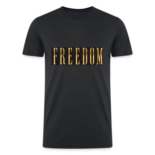 Freedom Shines - Men’s Tri-Blend Organic T-Shirt