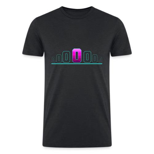 Letter O – Capital Varsity Alphabet Monogram - Men’s Tri-Blend Organic T-Shirt