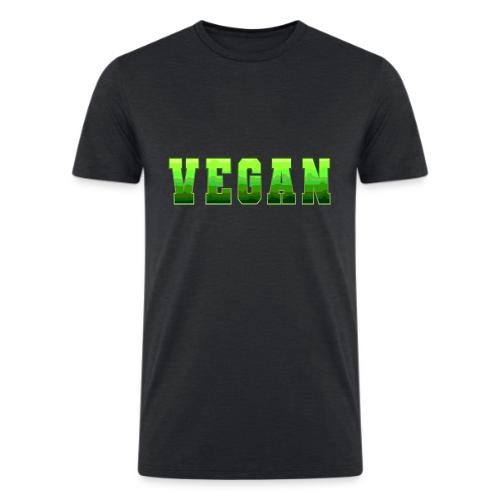 Green Wave Vegan - Men’s Tri-Blend Organic T-Shirt