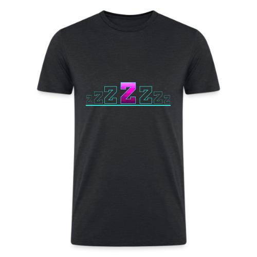 Letter Z – Capital Varsity Alphabet Monogram - Men’s Tri-Blend Organic T-Shirt