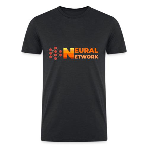Neural Network: Digital Synapses - Men’s Tri-Blend Organic T-Shirt