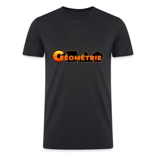 Geometry: Shapes and Figures - Men’s Tri-Blend Organic T-Shirt
