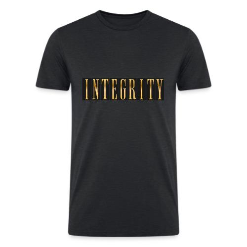 Golden Integrity - Men’s Tri-Blend Organic T-Shirt
