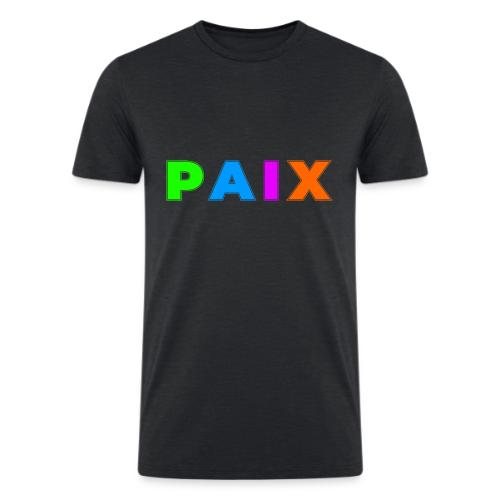 Peace in Colour - Men’s Tri-Blend Organic T-Shirt