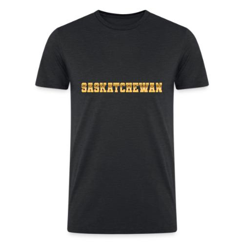 Saskatchewan - Men’s Tri-Blend Organic T-Shirt