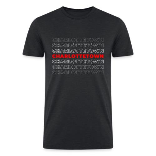 Charlottetown Character - Men’s Tri-Blend Organic T-Shirt