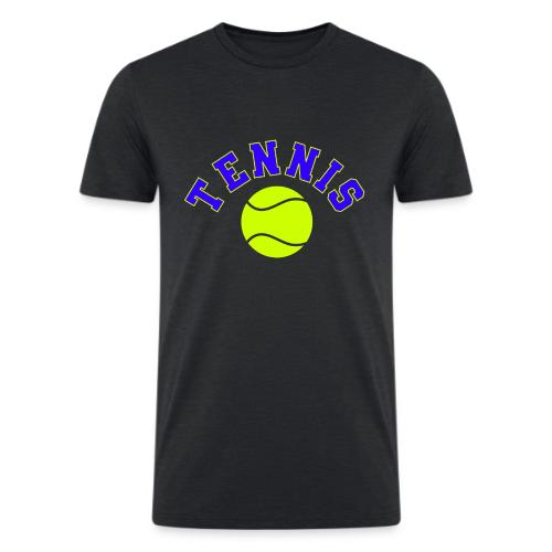 Tennis: Serve in Style - Men’s Tri-Blend Organic T-Shirt