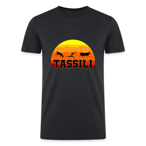 Algeria: Tassili Timeless - Men’s Tri-Blend Organic T-Shirt