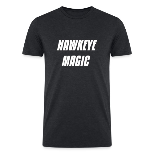 HAWKEYE MAGIC T SHIRT - Men’s Tri-Blend Organic T-Shirt