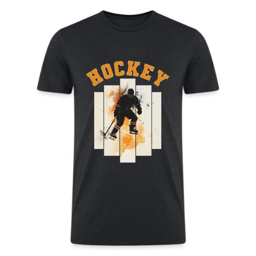Hockey Grind - Men’s Tri-Blend Organic T-Shirt