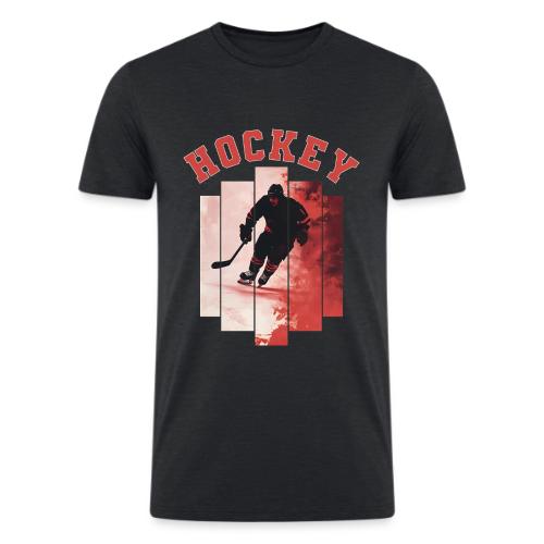 Hockey Spirit - Men’s Tri-Blend Organic T-Shirt