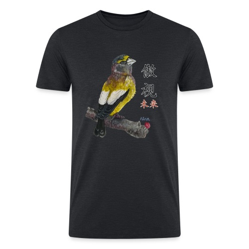 Bird-傲视 - Men’s Tri-Blend Organic T-Shirt