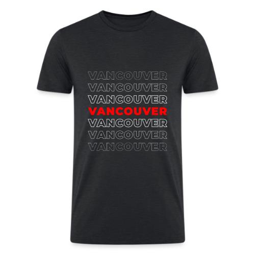 Vancouver Layers - Men’s Tri-Blend Organic T-Shirt