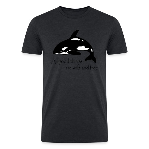 End Captivity - Men’s Tri-Blend Organic T-Shirt