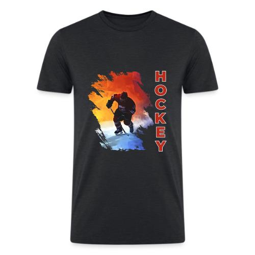 Hockey Energy - Men’s Tri-Blend Organic T-Shirt