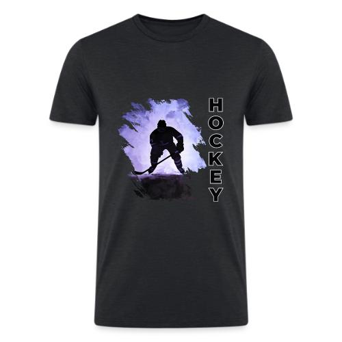 Hockey Charge - Men’s Tri-Blend Organic T-Shirt