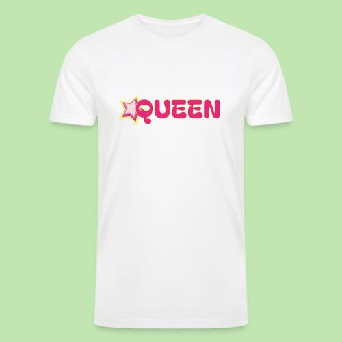queen high resolution logo transparent 1 - Men’s Tri-Blend Organic T-Shirt