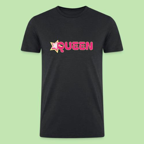 queen high resolution logo transparent 1 - Men’s Tri-Blend Organic T-Shirt
