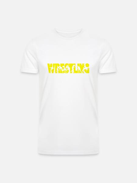 wrestling - Men’s Tri-Blend Organic T-Shirt -