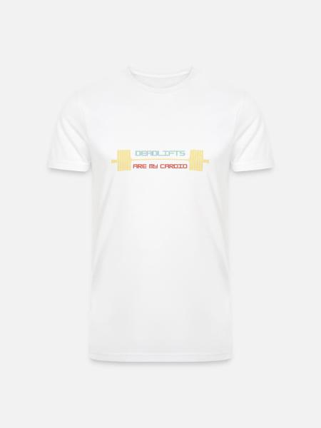 Deadlifts Are My Cardio - Men’s Tri-Blend Organic T-Shirt -