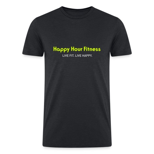 HHF_logotypeandtag - Men’s Tri-Blend Organic T-Shirt