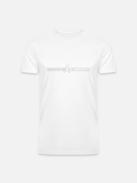 run better than government - Men’s Tri-Blend Organic T-Shirt -
