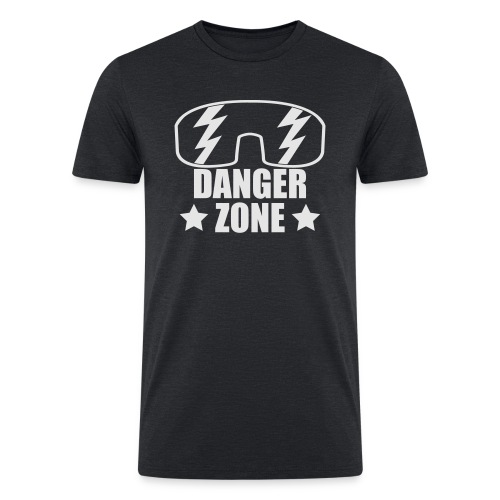 dangerzone_forblack - Men’s Tri-Blend Organic T-Shirt