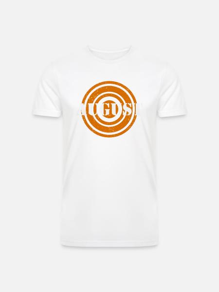 August Silver Word - Men’s Tri-Blend Organic T-Shirt -